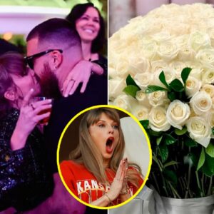 Travis Kelce Surprises Taylor Swift with Extravagant Valentine’s Day Gifts: 250 Eternity Roses and a $3,100 Rose Sculpture.